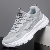 Chaussures de course en mesh pour hommes, baskets de sport décontractées respirantes tendance