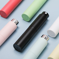 Flacon de parfum de 10 ml, couleur macaron, rechargeable, atomiseur estampé à chaud, rotatif, rétractable, ABS, portable, vaporisateur à pression