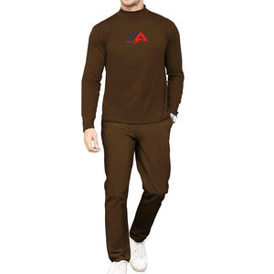 Chándal informal de bajo precio para hombre, ropa para correr de dos piezas, estilo callejero, conjuntos de ropa de abrigo para hombre, chándal de punto/hecho a medida para hombre - Product Image 1