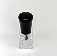 Vernis à ongles UV gel de haute qualité en flacon en verre plat avec bouchon à vis, pinceau, marquage à chaud et sérigraphie, 6 ml, échantillon gratuit