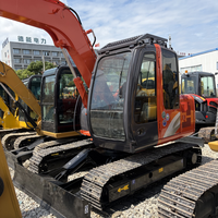 Mini-excavatrice sur chenilles Doosan DX75-9c DX75E-9C d'occasion, 95% neuve, 7,5 tonnes, excellente performance, à vendre
