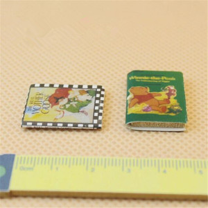 Juego de 6 1:12 accesorios de muebles en miniatura para casa de muñecas <span class=keywords><strong>libro</strong></span> de cómic molde <span class=keywords><strong>objetos</strong></span> decorativos - Product Image 3