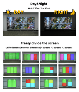 Panneau d'affichage Lcd d'installation OEM/ODM écran d'affichage 2x3 léger écran de promotion LCD au détail <span class=keywords><strong>recrutement</strong></span> RH - Product Image 5