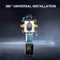 Préfiltre central 4 T/H à rinçage automatique pour toute la maison Équipement de purification de l'eau Pré-filtre intelligent pour eau du robinet RO