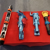 Perforadora Hidráulica S82 para Minería, Taladro Manual para Roca con Profundidad de Perforación de 5m