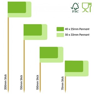 Mini Ombrelli Decorativi in Legno <span class=keywords><strong>da</strong></span> 100mm per Alimenti con Logo Personalizzato - Product Image 6