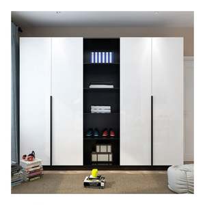 Australia Standard <b>Sliding</b> <b>Door</b> Wardrobe Glossy Bedroom Wardrobe <b>Cabinet</b> - Product Image 1