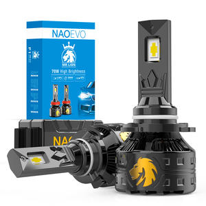 NAOEVO alta potencia Luz Led 140W Noble H4 Led faros 16800LM luz Led H4 H7 Luce Led Para Auto Led H7 360 accesorios de coche - Product Image 1