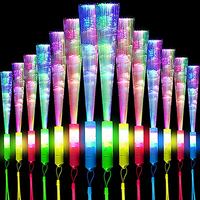 Jouet en plastique fluorescent coloré, cadeaux pour fête d'anniversaire d'enfants, accessoires de lumière nocturne, décorations pour spectacles, festivals, mariages L6905