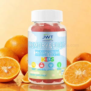 Suplemen Fosfatidilserin 100mg Permen Kunyah untuk Memori dan Fokus dengan Vitamin C D3, Permen Kunyah untuk Otak Anak, Meningkatkan Perhatian dan Konsentrasi - Product Image 4