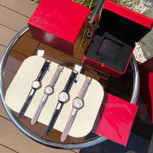 Reloj mecánico automático moderno y elegante, correa de cuero con diseño de cocodrilo, corona con incrustaciones de espinela, resistente al agua - Product Image 4