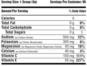 Suplemento de Electrolitos Balanceados en Polvo Premium ODM/OEM, Cero Carbohidratos, Compatible con la Dieta Keto - Product Image 2