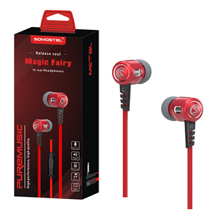 Somostel Tai Nghe Bán Buôn Miễn Phí Vận Chuyển Tai Nghe Nhét Tai Có Dây Giá Rẻ CJ01 Tai Nghe Chơi Game 3.5Mm Rảnh Tay Cho Tai Nghe Samsung - Product Image 1