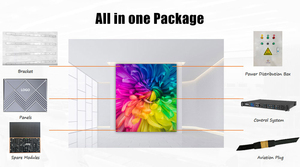 P1.2mm pixel nhỏ sân Màn hình sân khấu video tấm Tường 4k trong nhà COB Màn hình hiển thị LED - Product Image 4