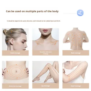 Masajeador de Cabeza con Microcorriente EMS, Cepillo Meridiano, Instrumento Eléctrico Gua Sha, Masaje con Luz de Color, Musical, Recargable, 4 Velocidades - Product Image 3