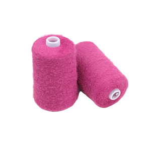 Grosir Pabrik Kingeagle benang rambut Mink poliester 7-8NM 100% kustom untuk rajutan - Product Image 4