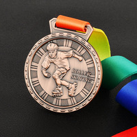 Vente en gros pas cher Concevez votre propre logo en alliage de zinc 3d Gold Award Roller Skating Custom Metal Sport Medal