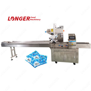 Semi Automatic Sanitary Pad Wet <strong>Wipe</strong> Packing Baby Diaper Packaging Machine - Product Image 1