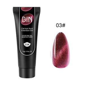 BIN-Kits <span class=keywords><strong>de</strong></span> Gel UV para <span class=keywords><strong>uñas</strong></span>, etiqueta privada OEM, juego <span class=keywords><strong>de</strong></span> pegamento acrílico barato, esmalte <span class=keywords><strong>de</strong></span> <span class=keywords><strong>uñas</strong></span> <span class=keywords><strong>de</strong></span> ojo <span class=keywords><strong>de</strong></span> gato, Gel <span class=keywords><strong>de</strong></span> extensión Acrílico - Product Image 2