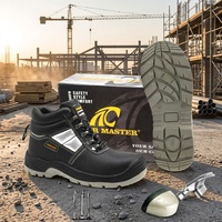 Zapatos de Seguridad Tiger Master CE S3 para Hombre, Botas de Trabajo Resistentes al Aceite, Antideslizantes, con Puntera de Acero, Antipinchazos, Antiestáticas, Calzado de Seguridad Industrial