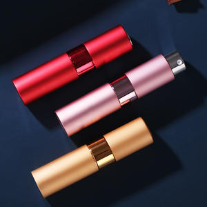 ขวดสเปรย์อะลูมิเนียมแบบเติมได้ขนาด 8 มล. ดีไซน์ตามสั่ง ขวดน้ำหอมเปล่าสำหรับการเดินทางกลางแจ้ง - Product Image 1