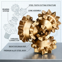 Forets triconiques Drillsoltek 2026 pour forage horizontal directionnel, pour l'installation de pipelines utilitaires