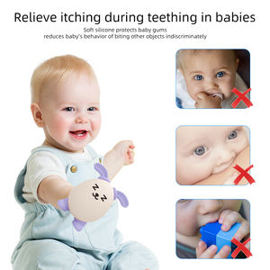 Mordedor de Silicona Reutilizable con Forma de Huevo de Conejo Divertido XYF para Niños Pequeños y Niños de 0 a 4 Años, Regalo Promocional - Product Image 5