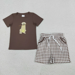 ชุดเซ็ตเสื้อผ้าเด็กสองชิ้นลายปักมัลลาร์ด แคมโม่ ขายตรงจากโรงงาน เหมาะสำหรับพี่น้อง - Product Image 6