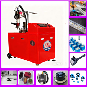 Equipo de Dosificación y Encapsulado de Pegamento de Dos Componentes AB con <span class=keywords><strong>Pistola</strong></span> de Pegamento Manual y Pedal - Product Image 2