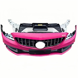 Nouveau kit carrosserie <span class=keywords><strong>Mercedes</strong></span> W205 AMG C63 Coupé, pare-chocs avant style AMG amélioré, feux antibrouillard, carbone noir, ajustement universel, fixation par vis. - Product Image 5
