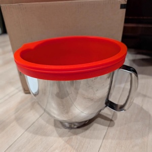 Revêtement en silicone épaissi 750g pour batteur vertical KitchenAid Tilt-Head 5-quarts avec couvercle, modèle 232, pour le marché international - Product Image 3