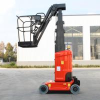 Plateforme élévatrice verticale automotrice portable Berui Electric Power, hauteur de travail 11,2 m, portée en acier 3 m