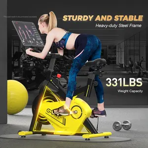 Sport kei ser fitnnes spinning bike sitting cardio master indoor giant 20 kg taiwan usato computer resistenza elettronica hj-b636