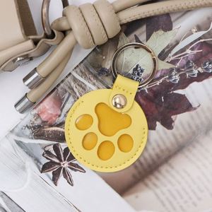 Fast Shipping Pet Hair Storage <b>Bag</b> Keychain PU Leather Portable <b>Key</b> <b>Ring</b> Pet Memorial Photo Holder Gift for Pets - Product Image 4