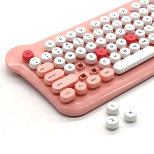 New Style Ergonomic Standard Colorful Keyboard and <b>Mouse</b> Combo Office Cute Qwerty Us 2.4G Wireless Keyboard and <b>Mouse</b> Combo Set - Product Image 5