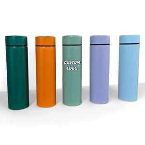 Promotional Drinkware Hot Sale Custom Logofancy Led Reusable Bpa Free <b>Metal</b> Temperature Wholesale <b>Water</b> <b>Bottle</b> - Product Image 2