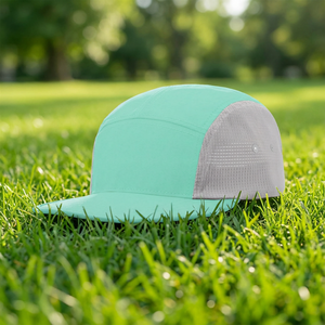 หมวกแก๊ปไนลอนแห้งเร็วปรับแต่งได้ 5 ชิ้นส่วน ปีกแบน สำหรับตั้งแคมป์ กันน้ำ ไม่เสริมโครง สำหรับวิ่งเทรลและเบสบอล - Product Image 1