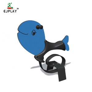 Diseño interesante niños al aire libre de plástico Primavera de caballo de primavera pilotos - Product Image 1