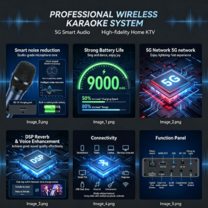 Nuevo Altavoz de Karaoke Inteligente 2026 con Pantalla para Partituras - Control por Voz con IA para Músicos - Product Image 3