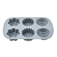 Moules à gâteau ronds en silicone résistants à la chaleur pour four domestique, idéaux pour la cuisson de pains et de gâteaux, en stock