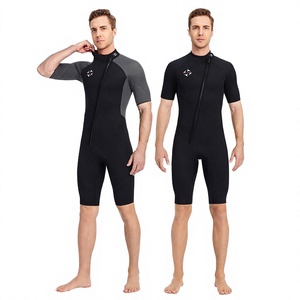 Haut de combinaison de plongée 1,5 mm à fermeture éclair sur le devant avec logo, manches longues, pour la plongée en apnée, anti-froid, chaud, grande taille, pour le surf - Product Image 2