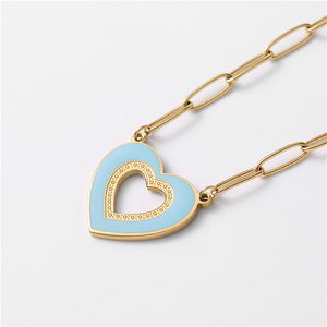 Collar con colgante con letra inicial personalizada para mujer, colgante de diamante, Collar chapado en oro, gran oferta - Product Image 3