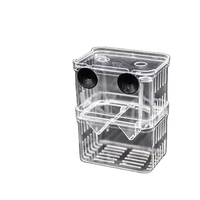 Diviseur d'aquarium, boîte d'incubation, boîte d'élevage pour guppy, tortue, petit poisson, zébré, conteneur en plastique pour isolation des alevins, accessoires d'aquarium