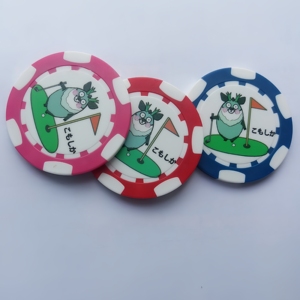 Jetons <span class=keywords><strong>de</strong></span> <span class=keywords><strong>poker</strong></span> 500 pièces ABS 11,5g Bord lisse Ne blessera pas les mains - Product Image 2