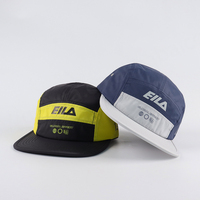 Gorra Deportiva Personalizada al por Mayor, de 5 Paneles, de Malla de Nailon, Impermeable, Transpirable, con Cierre a Presión, para Playa, Invierno, Viajes y Actividades al Aire Libre