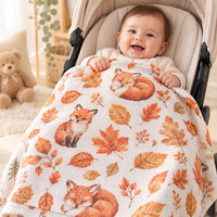 Couverture d'emmaillotage respirante et douce pour bébé, idéale pour nouveau-nés, garçons et filles, vente en gros