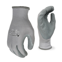 Gants de travail extérieurs résistants XINGYU 10G en polycoton avec revêtement en latex froissé, antidérapants, résistants aux déchirures et à l'eau, pour travaux lourds