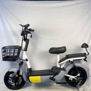 Scooter électrique tout neuf pour 2 personnes, 2 places, vélo de ville, vélo électrique avec pédales, scooter électrique pour adultes - Product Image 2