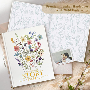 Diario A5 con Impresión Personalizada en Dorado, Ecológico, Impreso en CMYK, Libro de Historias de Árbol Genealógico, Agenda, Planificador, Cuaderno - Product Image 3
