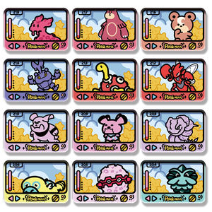 Nouveauté Premium Pokemoned Meowth Vintage Eif Baby Acrylic Mini Blocks Gameboy Cute Fridge Magnet Blind Box Toys for Kids - Product Image 2